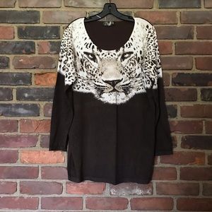 BONPRIX Collection knit tunic sweater top -Large